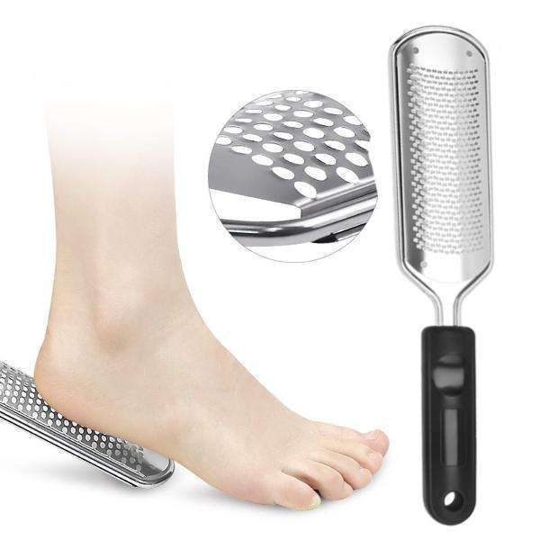 Black Stainless Steel Foot File, Smooth Feet With Style V1237-ZY-506-0514