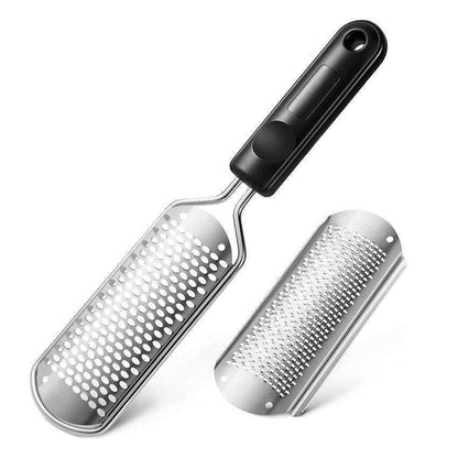 Black Stainless Steel Foot File, Smooth Feet With Style V1237-ZY-506-0514