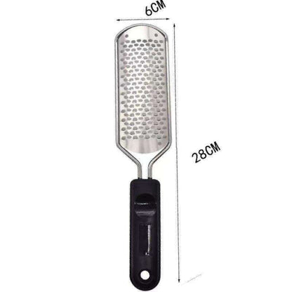 Black Stainless Steel Foot File, Smooth Feet With Style V1237-ZY-506-0514
