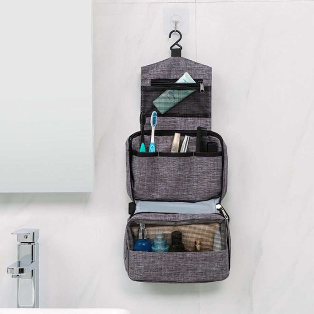 Hanging Toiletry Bag for Travel, Black V1237-ZY-506-0517