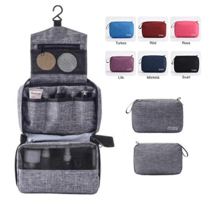 Hanging Toiletry Bag for Travel, Dark Blue V1237-ZY-506-0520