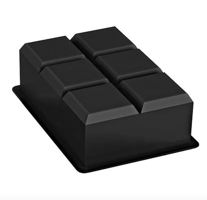 Large Square Ice Chocolate Jelly Mold, XL Cubes, Black V1237-ZY-506-0521