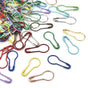 100 Metal Stitch Markers, MultiColor V1237-ZY-506-0531