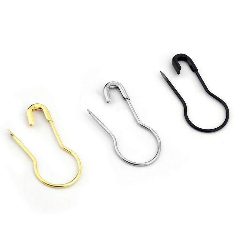 100 Metal Stitch Markers, MultiColor V1237-ZY-506-0531