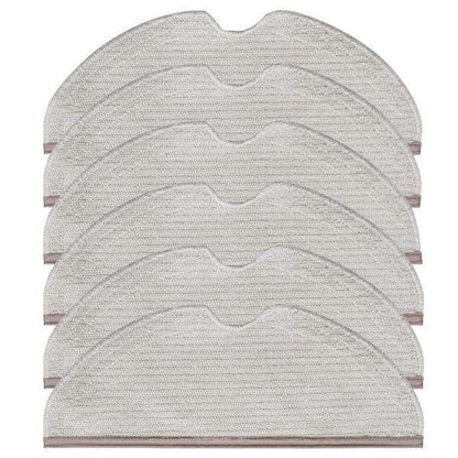 5pcs Reusable Mop Cloths for Xiaomi Roborock, Beige V1237-ZY-506-0532