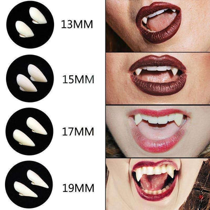 Vampire Teeth Halloween Costume Accessory, 19mm V1237-ZY-506-0534