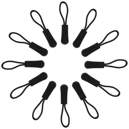 50-pack Black Replacement Zippers for Clothing, 6 inches V1237-ZY-506-0538