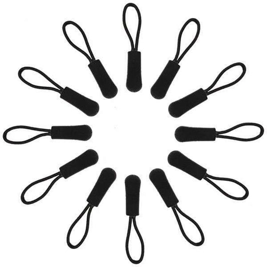 50-pack Black Replacement Zippers for Clothing, 6 inches V1237-ZY-506-0538