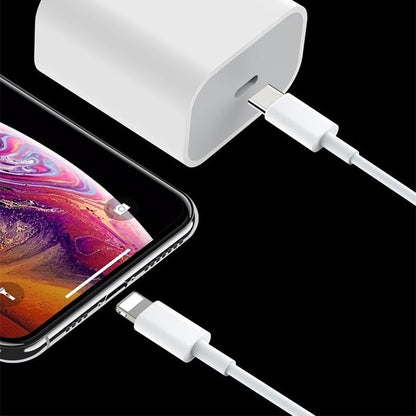 iPhone Fast Charger 2m Cable, White, Compatible with iPhone 11/12/13/14 V1237-ZY-506-0540