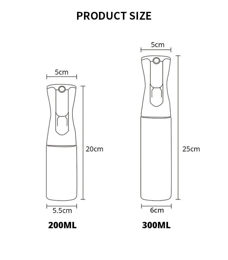 200ml Glass Spray Bottle for Oil and Vinegar, Black V1237-ZY-506-0549