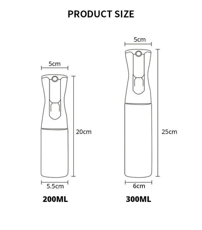 200ml Glass Spray Bottle for Oil and Vinegar, Black V1237-ZY-506-0549