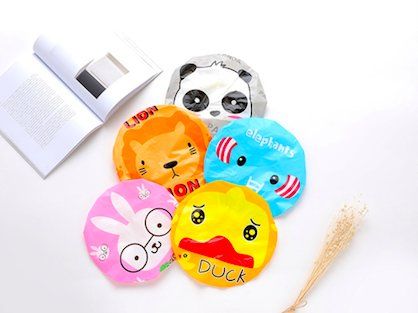 5PCS Waterproof Swimming Cap and Shower Cap V1237-ZY-506-0551