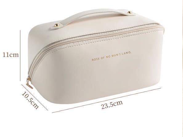 Black Spacious Toiletry Bag for Travel, Makeup Bag V1237-ZY-506-0552