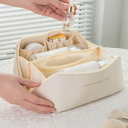 Black Spacious Toiletry Bag for Travel, Makeup Bag V1237-ZY-506-0552