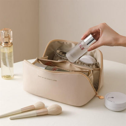 Black Spacious Toiletry Bag for Travel, Makeup Bag V1237-ZY-506-0552