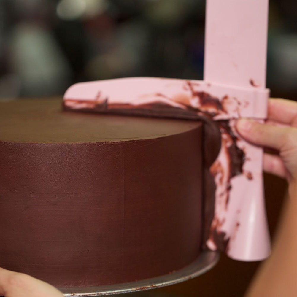 Cake Smoother Baking Tool Pink V1237-ZY-506-0554