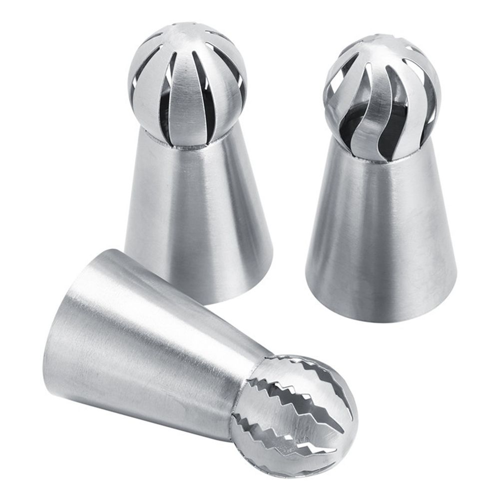 3pcs large liquor spouts stainless steel silver V1237-ZY-506-0567