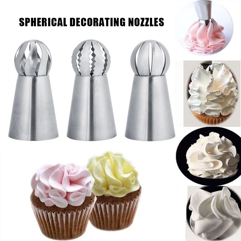 3pcs large liquor spouts stainless steel silver V1237-ZY-506-0567