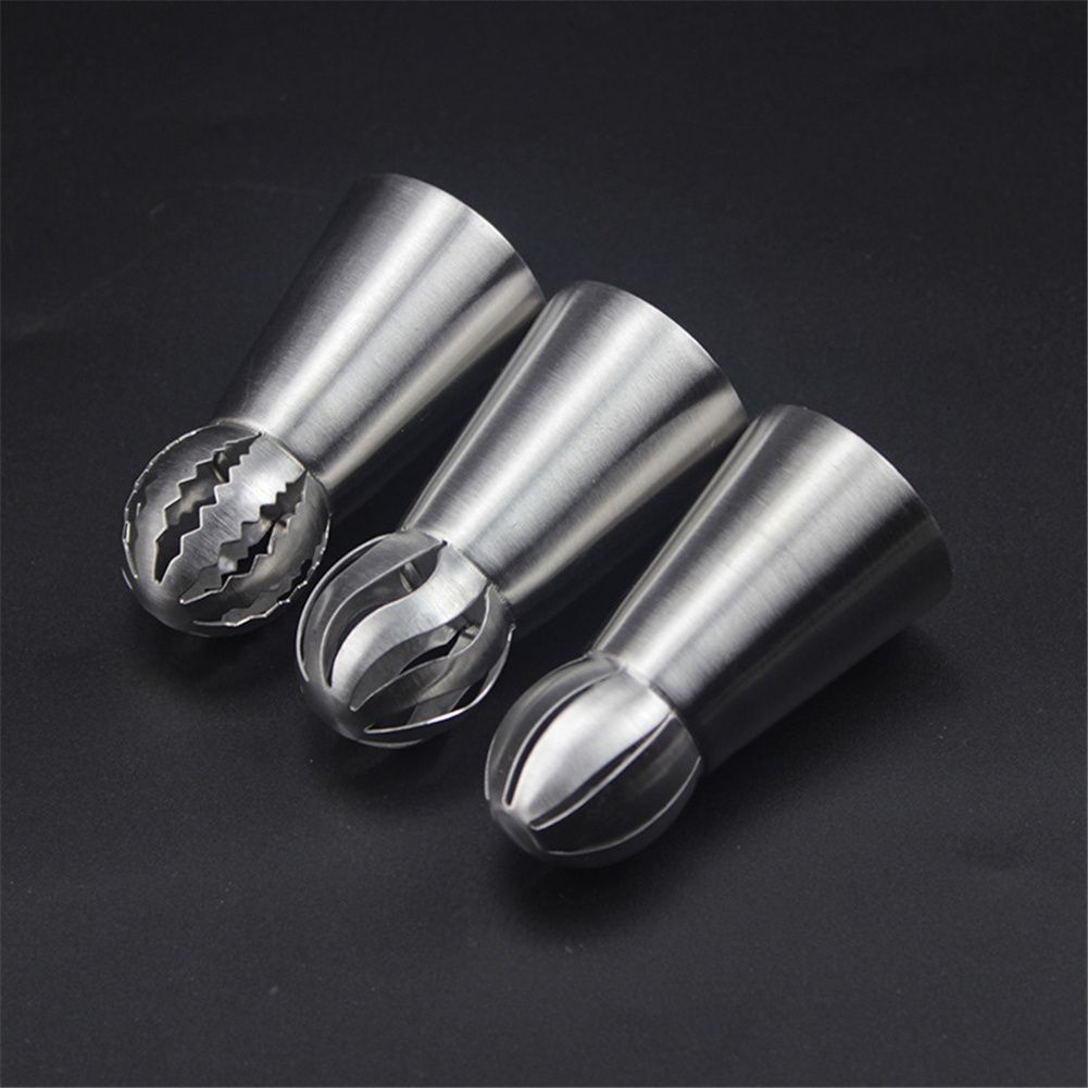 3pcs large liquor spouts stainless steel silver V1237-ZY-506-0567
