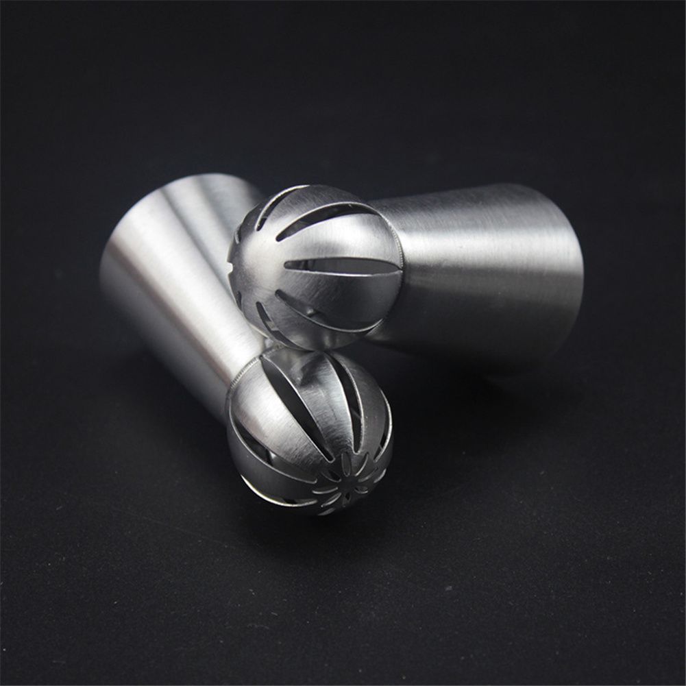 3pcs large liquor spouts stainless steel silver V1237-ZY-506-0567