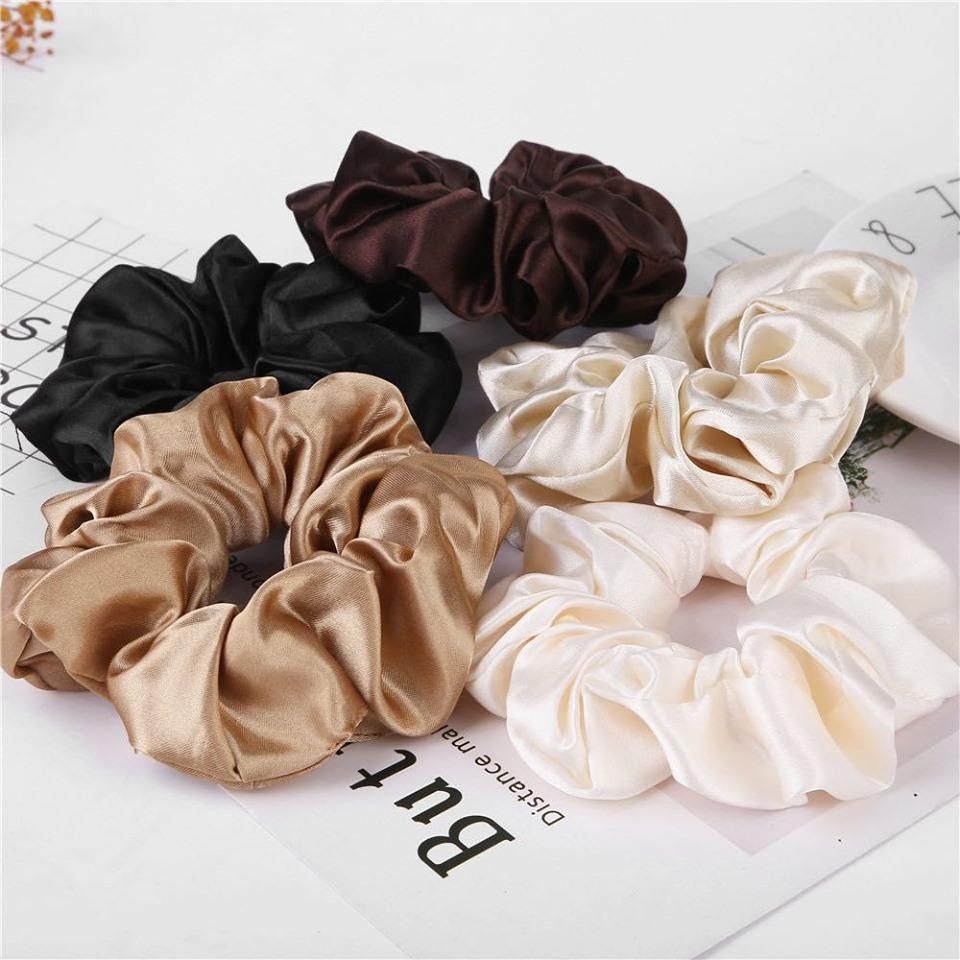 3pcs Large Hair Scrunchies Hair Ties, , 9 inches V1237-ZY-506-0569
