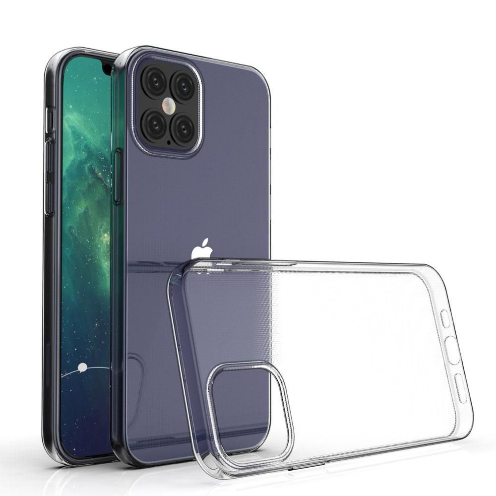 iPhone 12 / 12 Pro Silicone Case, Transparent TPU V1237-ZY-506-0572