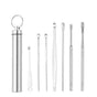 Earwax Removal Kit Stainless Steel Silver V1237-ZY-506-0578