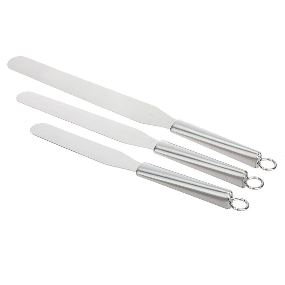 37.6cm Palette Knife Spatula Cake Decorations, Silver V1237-ZY-506-0580
