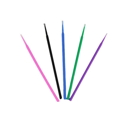 100pcs Micro Cotton Swabs, Blue V1237-ZY-506-0582