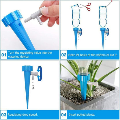 4-pack Automatic Irrigation System, MultiColor V1237-ZY-506-0583