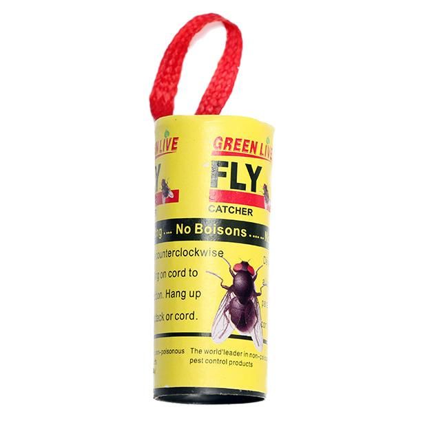 Fly Trap Adhesive Tape 4-pack, Flycatcher Mosquito Catcher V1237-ZY-506-0605