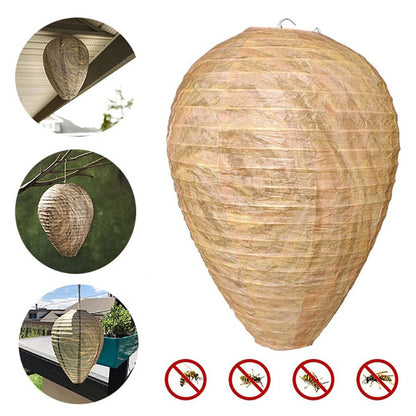 6pcs Non-Toxic Paper Wasp Traps, Wasp Nest Deterrent for Bees V1237-ZY-506-0618