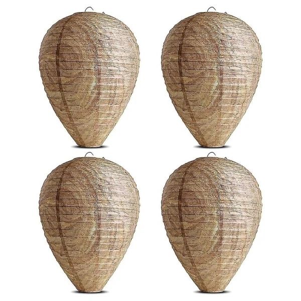 6pcs Non-Toxic Paper Wasp Traps, Wasp Nest Deterrent for Bees V1237-ZY-506-0618