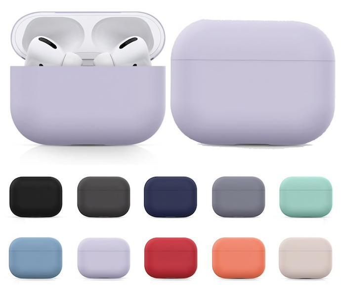 Silicone Case for AirPods Pro, White, Multiple Colors V1237-ZY-506-0629