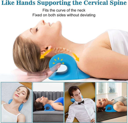 Neck stretcher pillow, Blue V1237-ZY-506-0647