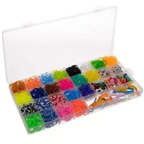 1500 rubber bands DIY loom bands kit, Multicolor V1237-ZY-506-0672