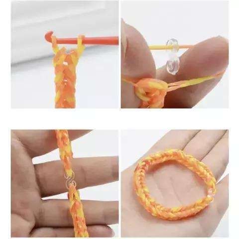 1500 rubber bands DIY loom bands kit, Multicolor V1237-ZY-506-0672