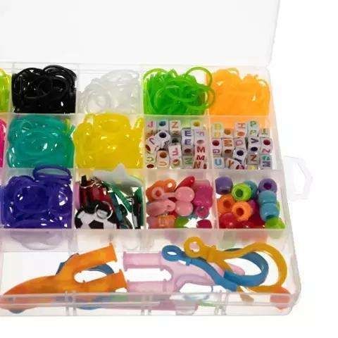 1500 rubber bands DIY loom bands kit, Multicolor V1237-ZY-506-0672