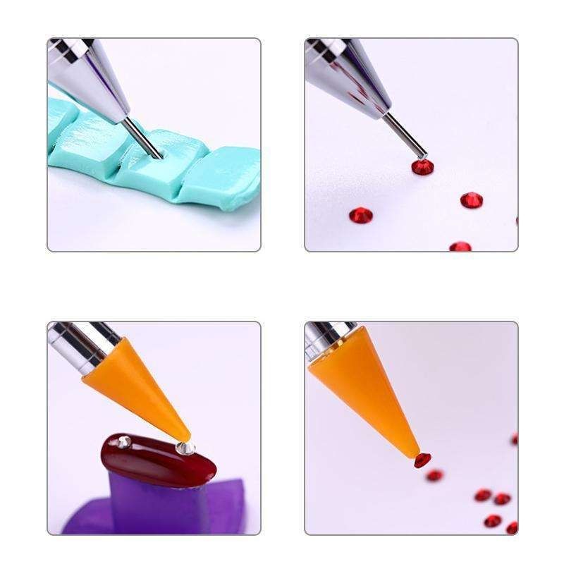 Rhinestone picker pen crystal picking tool black V1237-ZY-506-0673