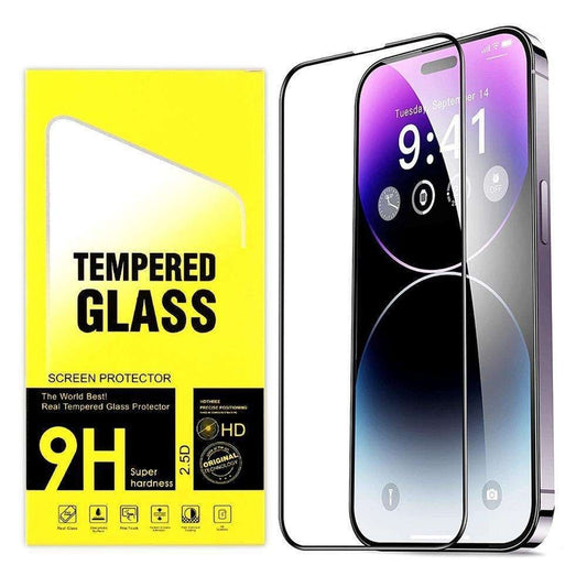 2pcs Tempered Glass Screen Protector for iPhone 14 Pro, Transparent V1237-ZY-506-0676