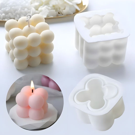 2pcs white candle molds, DIY for making your own candles V1237-ZY-506-0679
