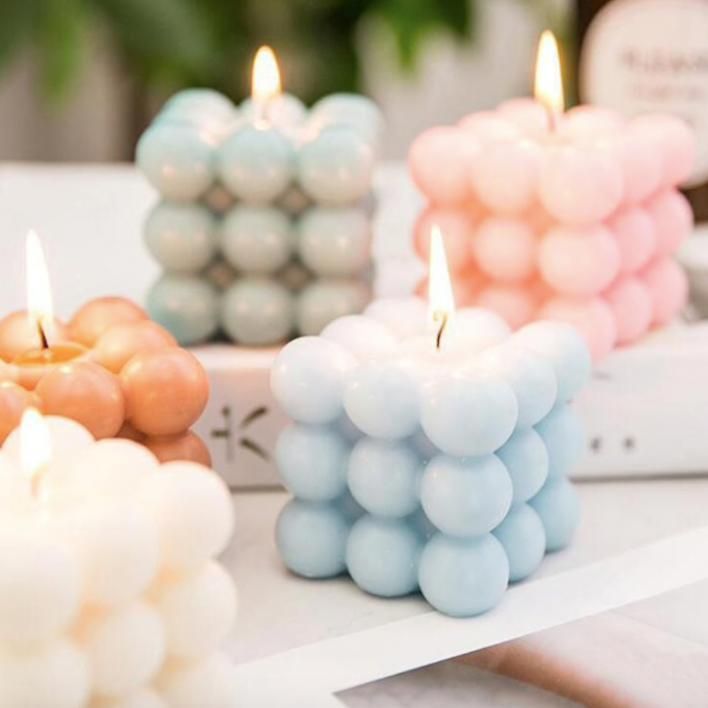 2pcs white candle molds, DIY for making your own candles V1237-ZY-506-0679
