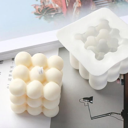2pcs white candle molds, DIY for making your own candles V1237-ZY-506-0679