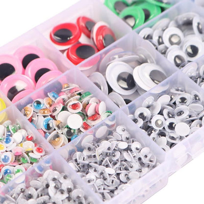Moving Eyes Craft Kit, MultiColor V1237-ZY-506-0688