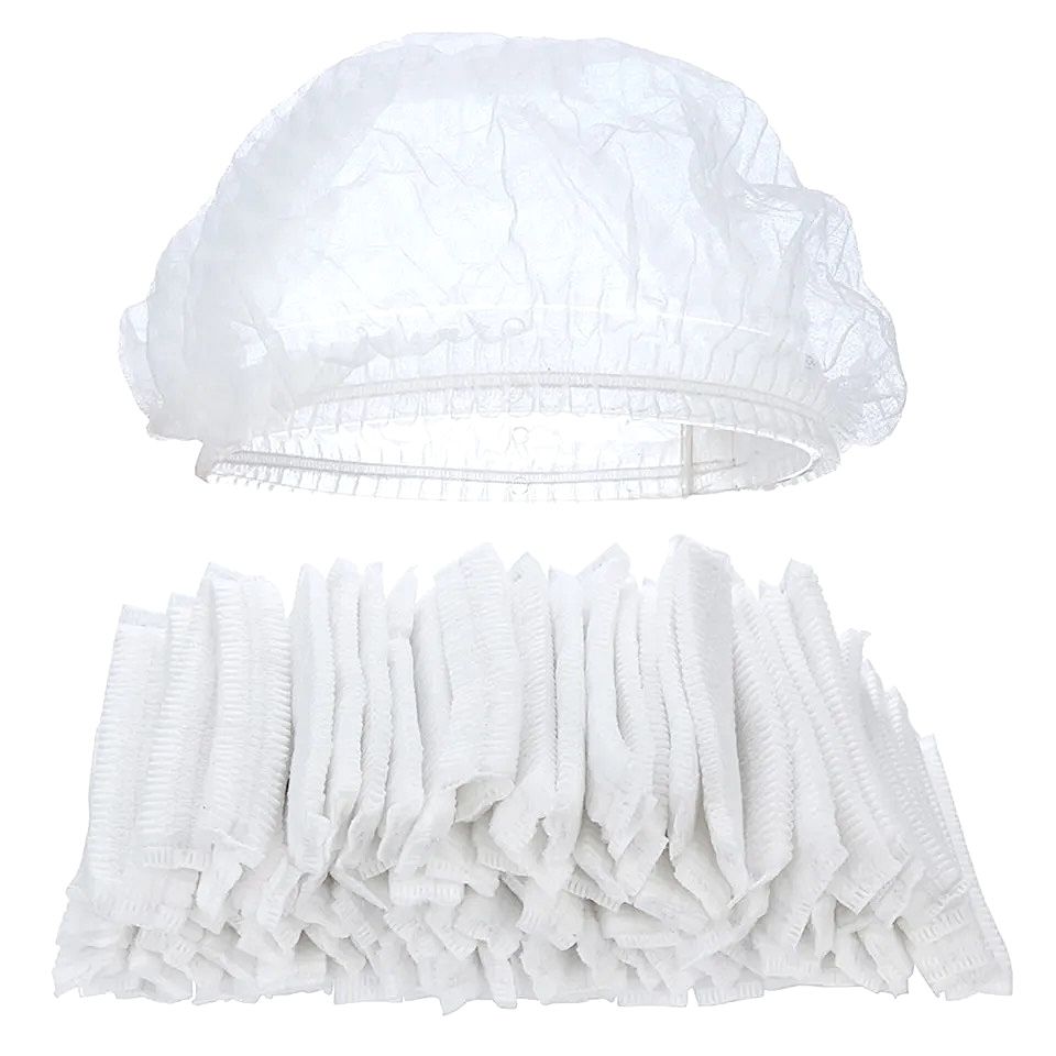 100-pack Elastic Food Covers, Transparent V1237-ZY-506-0689