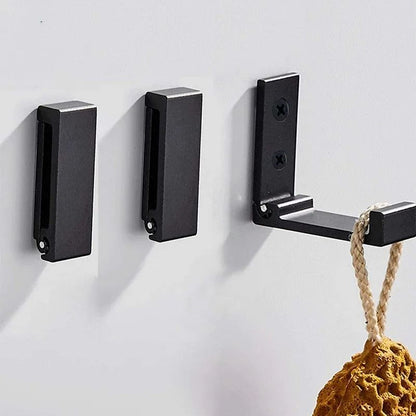 2pcs foldable wall hooks for clothes, mounted, with Guld compatibility V1237-ZY-506-0690