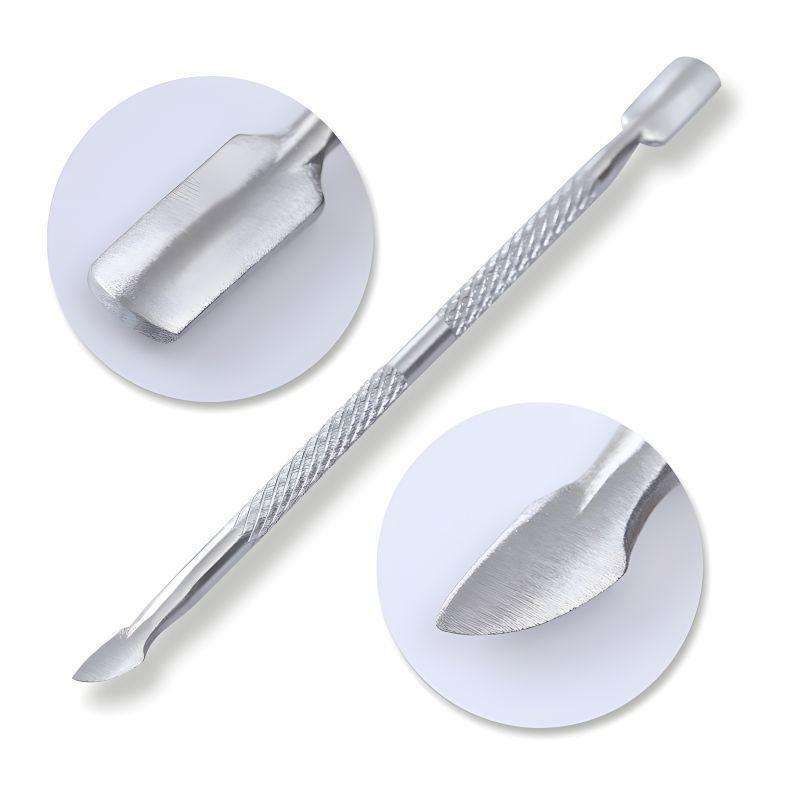 Cuticle pusher 2 in 1 silver V1237-ZY-506-0695