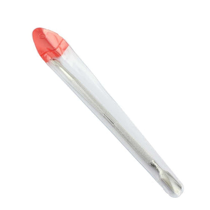 Cuticle pusher 2 in 1 silver V1237-ZY-506-0695