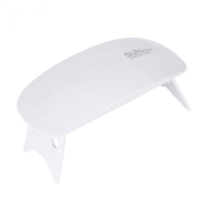 Mini UV LED Nail Lamp 12W for Gel Polish Hybrid Gel, Pink V1237-ZY-506-0700