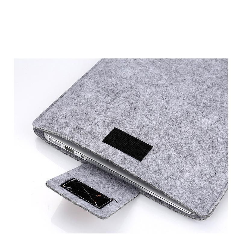 MacBook Pro sleeve Dark gray wool felt case, compatible with MacBook Air, 13-inch V1237-ZY-506-0701